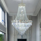 Crystal Chandelier Villa Living Room Modern Light Luxury Hotel Lobby Elegant Staircase