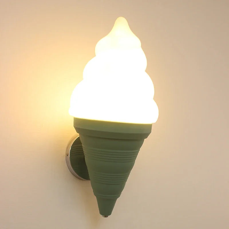 Modern LED Ice Cream Wall Sconce for Home Decor & Cafe Lighting
