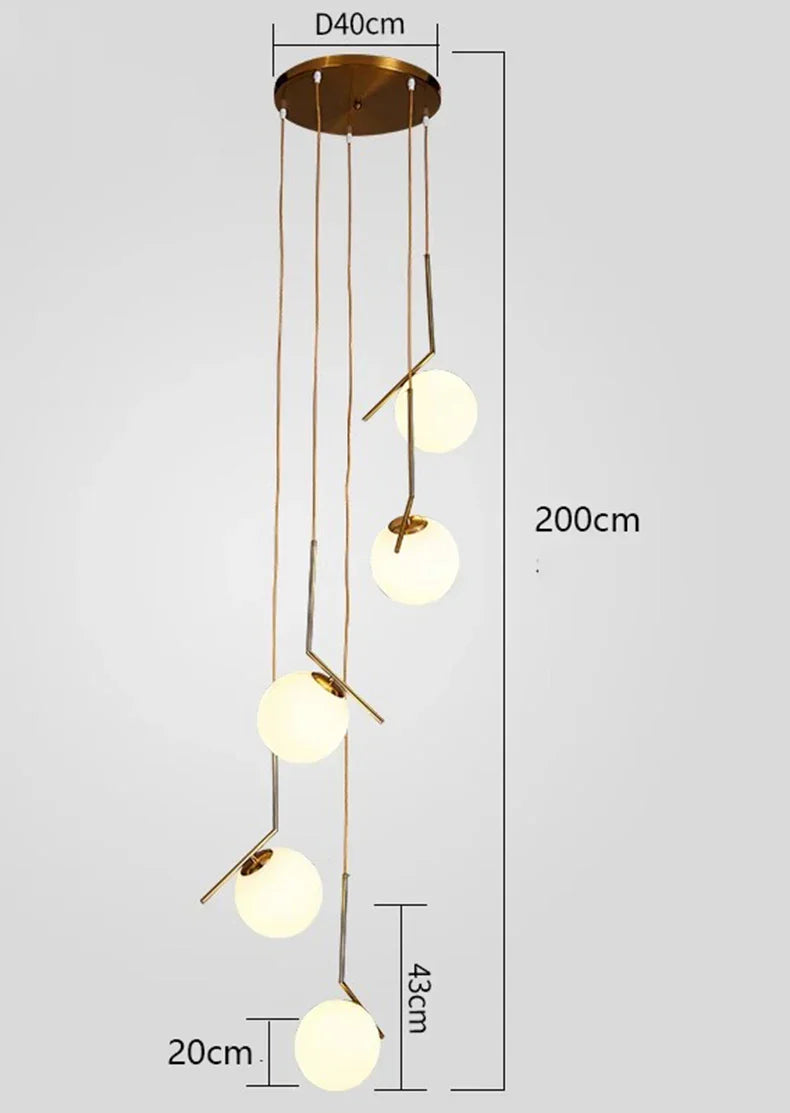 Modern LED Ceiling Lamp Chandelier for Bedroom Dining Room Lighting