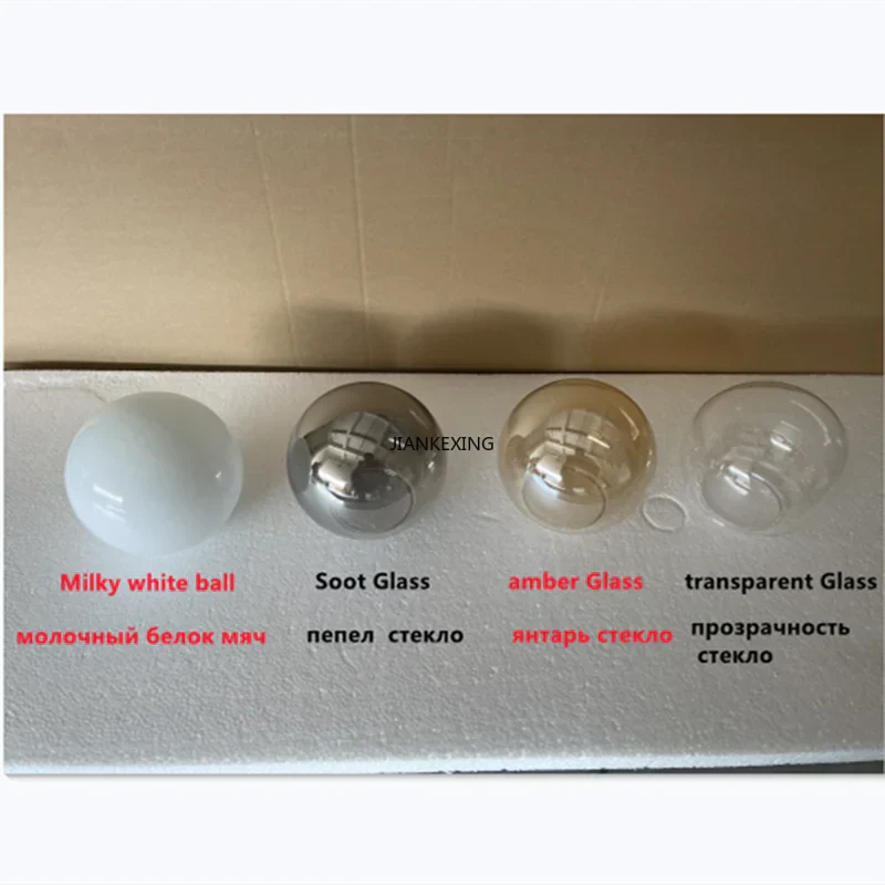 Glass Ceiling Chandelier for Bedroom Dining Living Room Decor