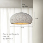 Nordic Minimalist Wabi-Sabi Wind LED Pendant Lights for Dining Room and Bar