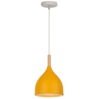 Modern Wood Pendant Light for Home, Kitchen, and Living Room