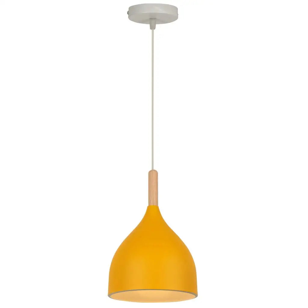 Modern Wood Pendant Light for Home, Kitchen, and Living Room