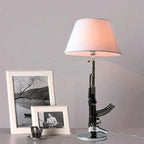 AK47 Gold LED Floor Lamp - Modern Designer Corner Light for Living Room