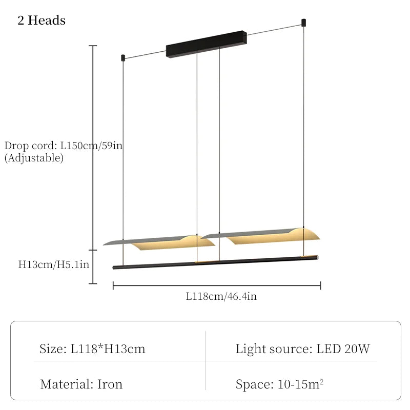 Kitchen Island Hanging Lamps Pendant Lights Chandelier Loft Home Decor