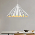 Nordic Minimalist Resin Umbrella Pendant Light with LED for Kitchen Dining Room by Afralia™