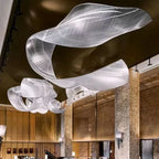 Glass Chandelier Pendant Lights Colored Living Room Hotel Lighting