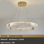 Crystal Chandelier: Modern Luxury Golden Lighting for Villa, Duplex Hall