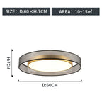 Circular LED Ceiling Light for Bedroom, Bathroom & Corridor - Modern Indoor Lighting Solution
