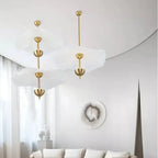 Lotus Leaf Pendant Lights for Ceiling Staircase Chandelier - Modern LED Hanging Lamps