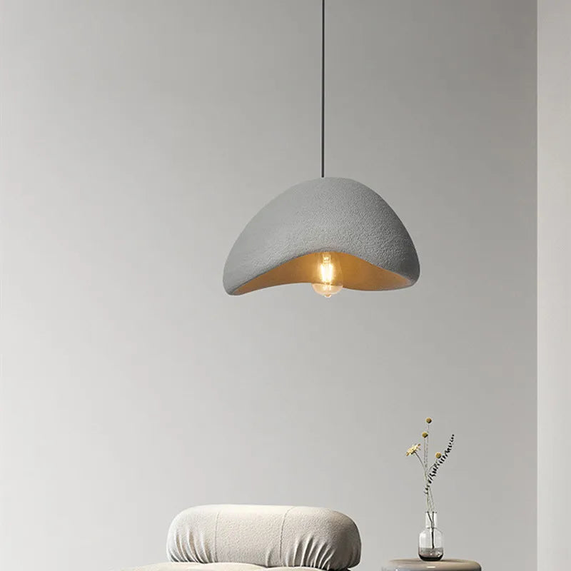 Modern Loft Chandelier: Wabi Sabi LED Ceiling Lamp for Home Decor and Living Room