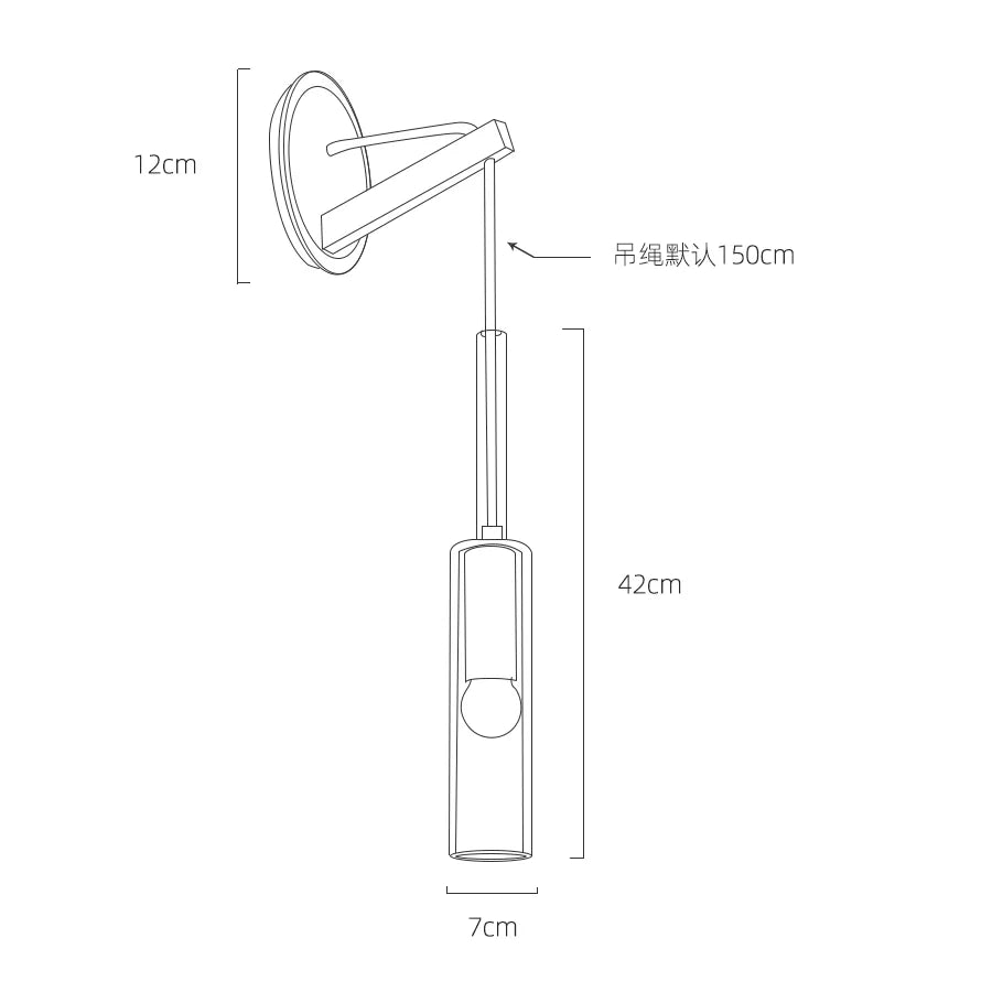 Crystal Wall Lamp: Luxury Copper Bedside & Living Room Light Fixtures