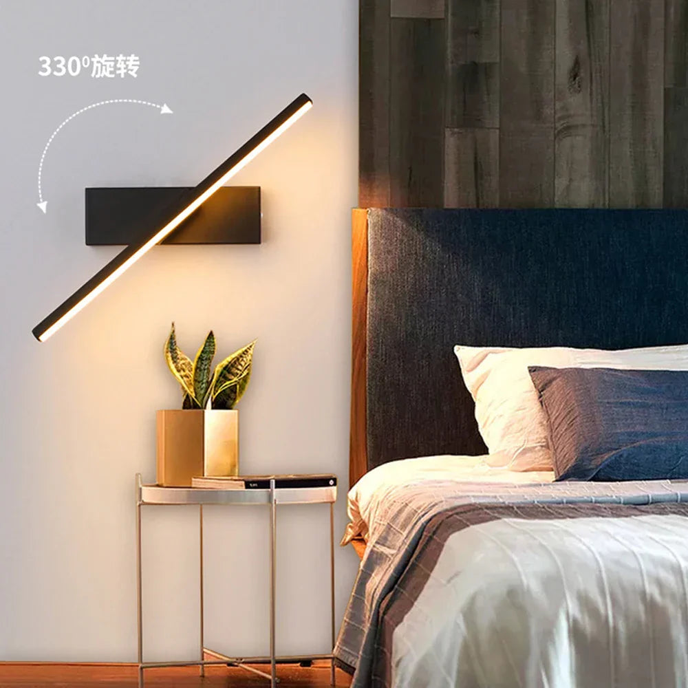 Rotatable LED Wall Light for Living Room Bedroom Sconce Lighting
