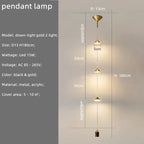 Modern LED Pendant Lights: Stylish Indoor Lighting Fixture for Home Decor