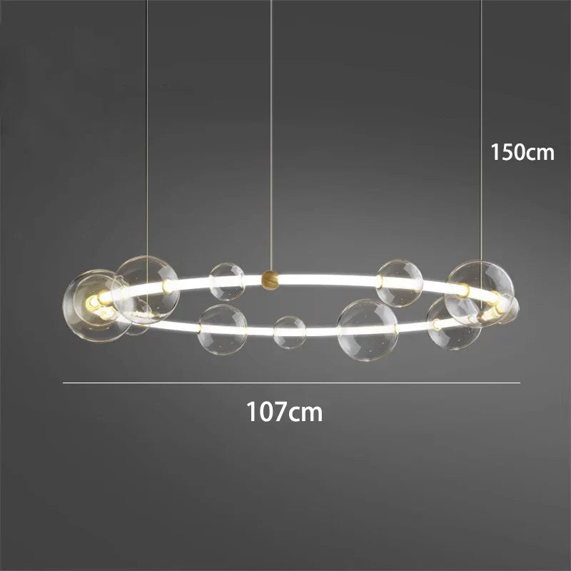 Modern LED Pendant Chandeliers for Living and Dining Room Lighting