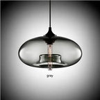 Glass Chandelier Pendant Lamps | Industrial Hanging Lighting Fixture for Kitchen, Restaurant