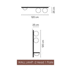 LED Art Deco Plant Wall Lights - Modern Nordic Design for Home Living Room Bedroom