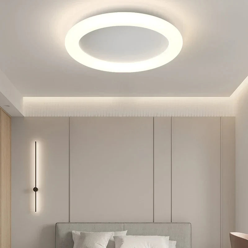Nordic Metal Smart LED Dimmable Ceiling Light for Bedroom