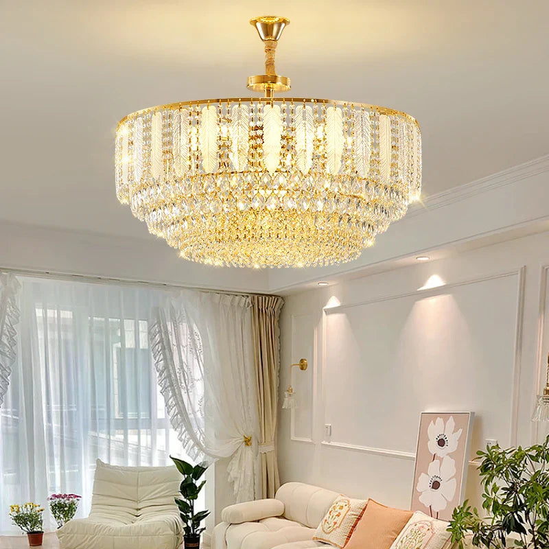 Crystal Chandelier Light for Elegant Home Decor