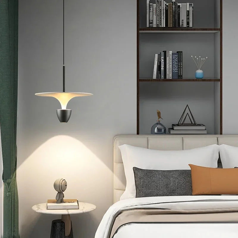 Nordic Minimalist LED Chandelier for Bedroom, Restaurant, Bar - Interior Lighting Solution