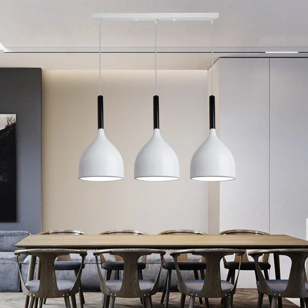 Sleek LED Pendant Lamps - Modern Loft Chandeliers for Home Decor and Lighting Fixtures