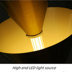 Nordic Tapered Multilayer Chandelier for Home LED Lighting Decor