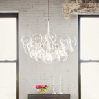 Glass Balls Ceiling Pendant Lights Minimalist Living Room Chandelier Shop Bar Decor