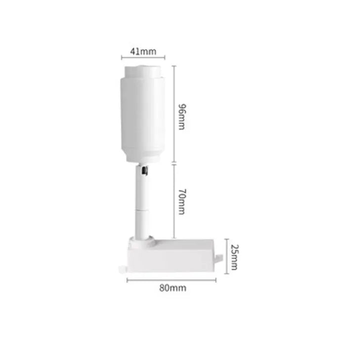 Adjustable Beam LED Ceiling Lamp with Multi-Angle Track Lighting