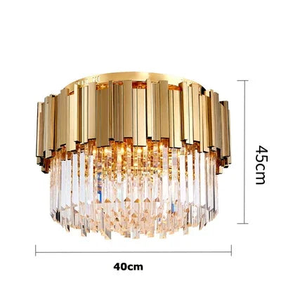 Modern Aluminum Circle LED Ceiling Chandelier for Bedroom Living Room Kitchen Fixtures