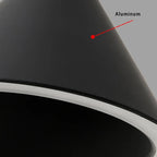 Modern Black & White Pendant Lamps for Kitchen, Living, Dining Room, Bar - LED Hanging Fixture