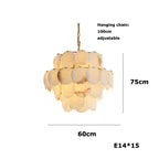 Marble Design Modern Chandelier for Living Room Bedroom Dining Ceiling Light