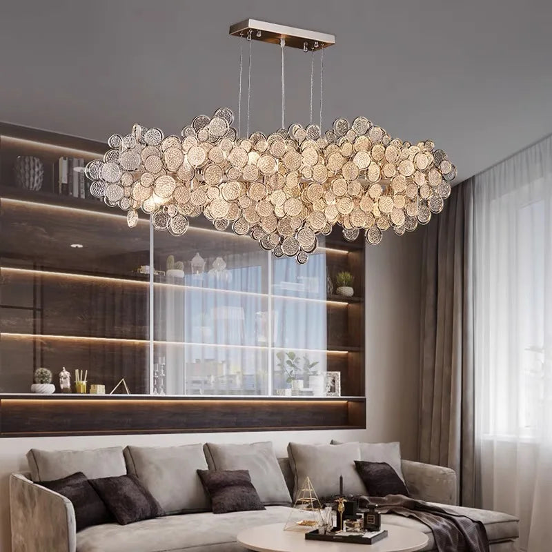 Modern Designer Villa Ceiling Chandelier 2024 for Living Dining Bedroom.