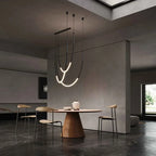 Nordic Modern Art Line LED Pendant Light for Home Décor