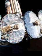 Crystal Living Room Chandelier: Luxury European Designer Lighting Fixtures