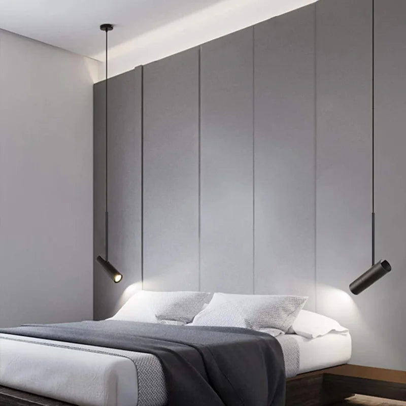 Black Chandelier Pendant Light for Bedroom, Bar, and Coffee Decor