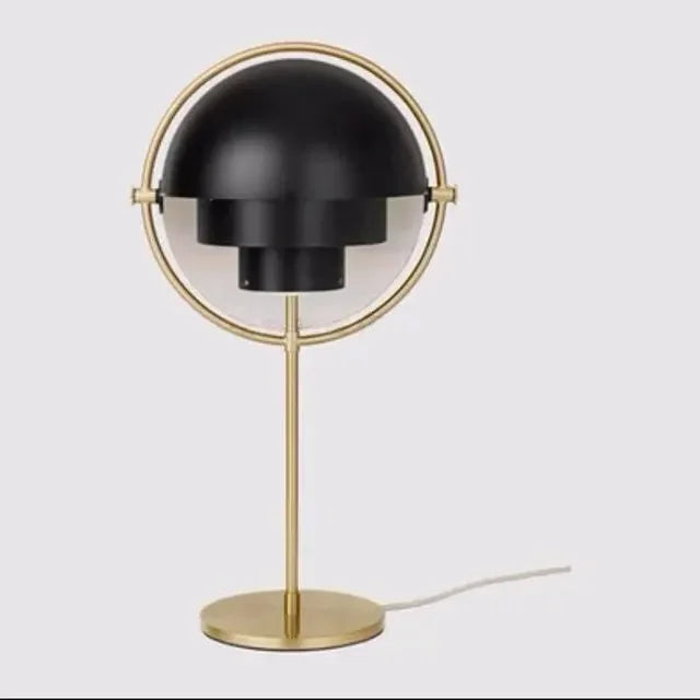Black Gold Metal Floor Lamp for Modern Living Room and Bedroom Décor