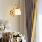 Luxury Glass Wall Lamp Brass Color Home Art Deco Sconce Wall Lights