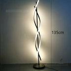 LED Acrylic Art Floor Lamp Modern Home Décor Living Room Bedroom Light