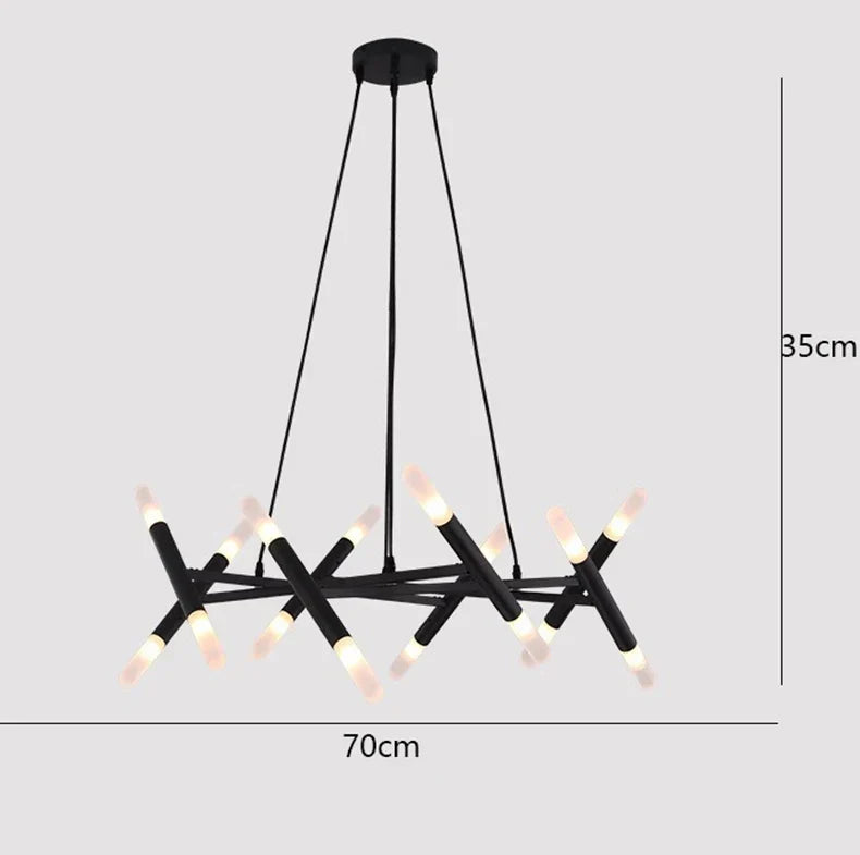 Modern LED Pendant Chandeliers for Living and Dining Room Lighting