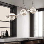 Nordic Globe Acrylic LED Chandelier Room Decor BED Lights