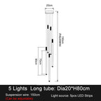 Elegant LED Chandelier for Staircase & Living Room Décor