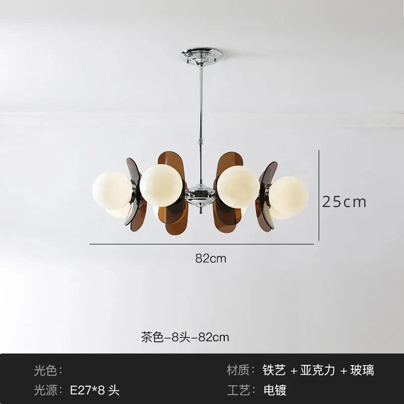 Nordic Beans Pendant Chandelier for Living Dining Study Room Kids Bedroom