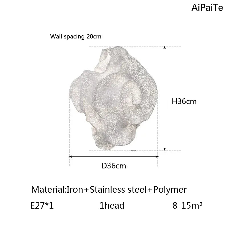 Nevo Chrome Chandelier: Nordic Design Aluminum LED Pendant Light for Home, Restaurant