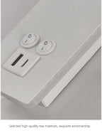 Black Brass LED Wall Lamp with USB Port & Switch - 3W Spotlight for Bedroom