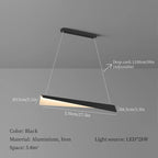 Modern LED Chandelier for Ceiling Restaurant, Creative Pendant Lights, Minimalist Loft Room Decor.