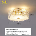 Crystal Glass Maple Leaf Ceiling Chandelier for Modern Luxury Minimalist Living Room