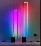 Geometric LED Floor Lamp Modern Dimmable Living Room Bedroom Decoration Light