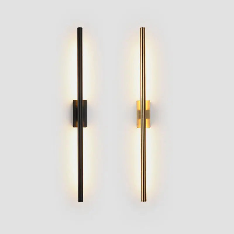 Modern Nordic Brass Gold LED Sconce Wall Lamp Light for Home Hotel Bedroom