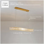 Luxury Crystal LED Chandelier Pendant Lights for Chic Home Decor