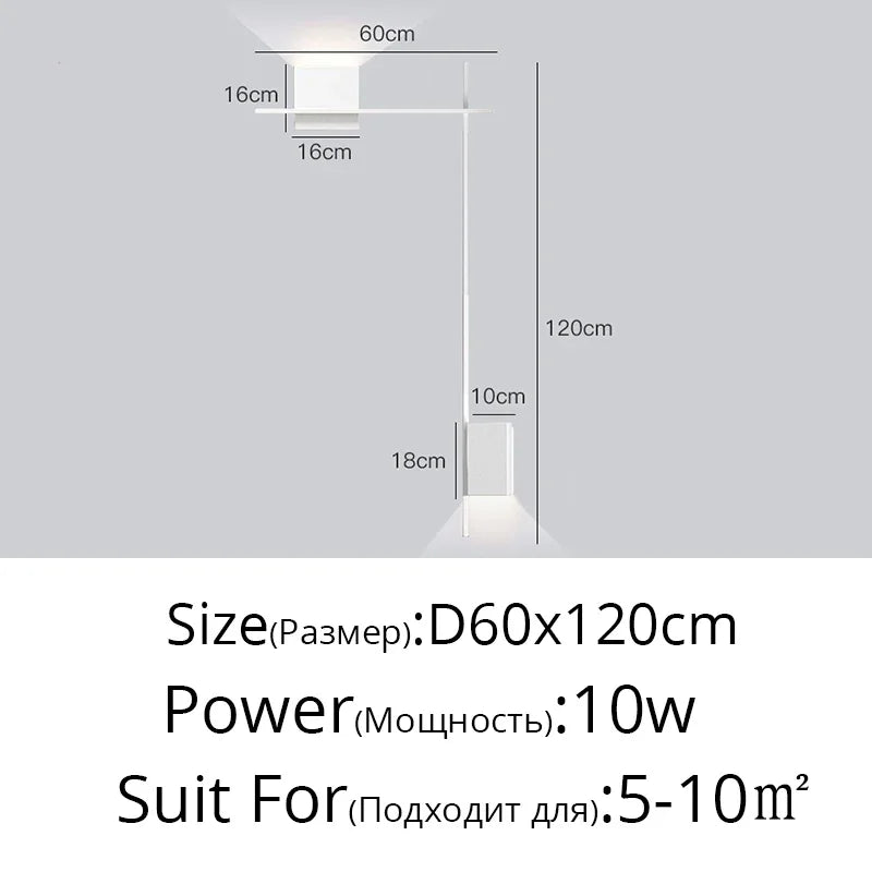 Modern Long Strip Wall Light for Living Room Hotel Bedside Stairs Fixtur